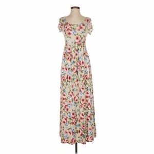 Chris & Carol Boutique Floral Maxi Dress Size Small NWT